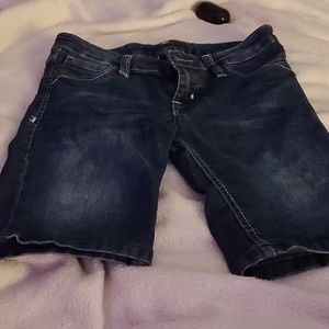 Dark Denim long shorts